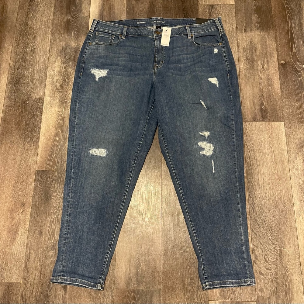 NWT Lane Bryant Low Rise Boyfriend Jeans - Size 22 Regular